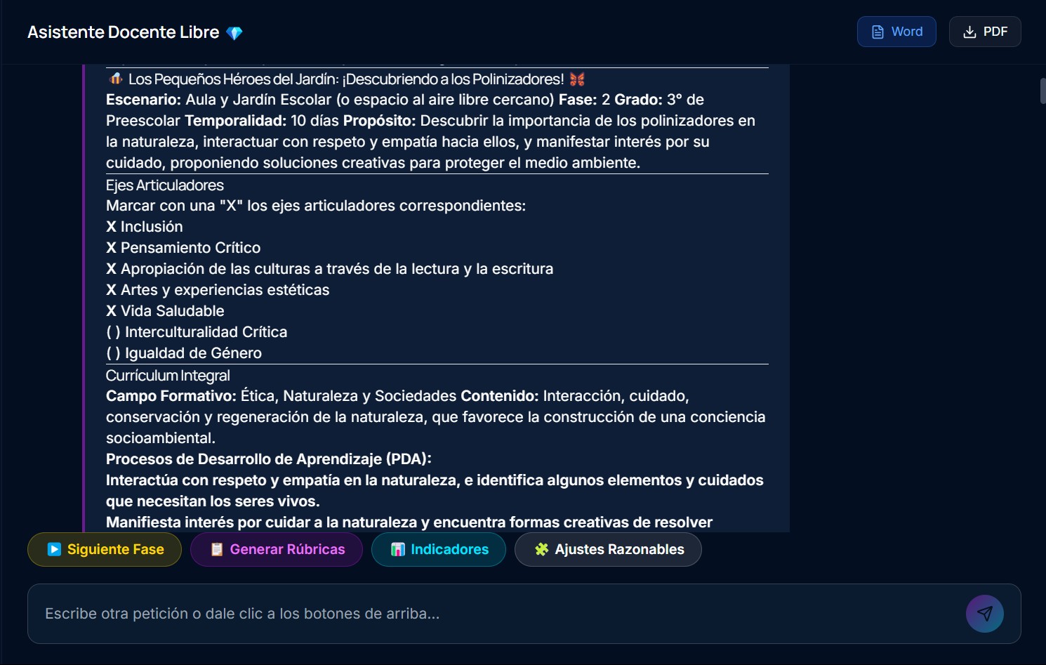 Planeaciones a la Medida